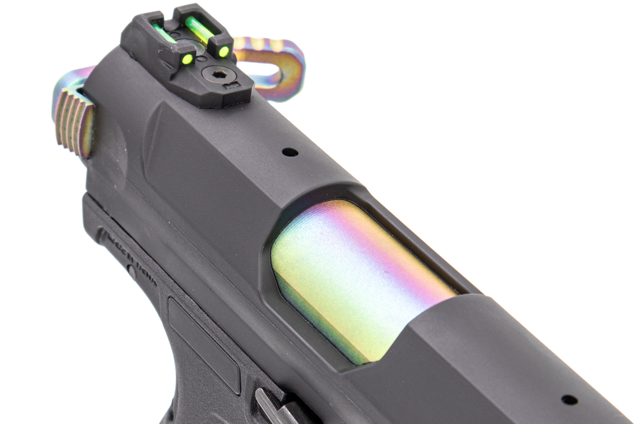 C&C AAP01 7075 Infinity Lightweight Blowback Unit BBU with Charge Handle for AAP01 GBB Pistol ( AAP-01 )-Red