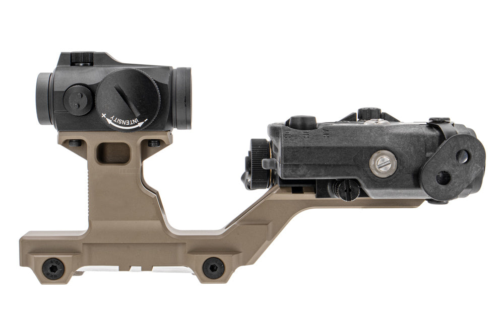 Toxicant Two Way Dual Optic Hydra Mount ( for T2 Red Dot Sight )-Dark Earth ( DE )