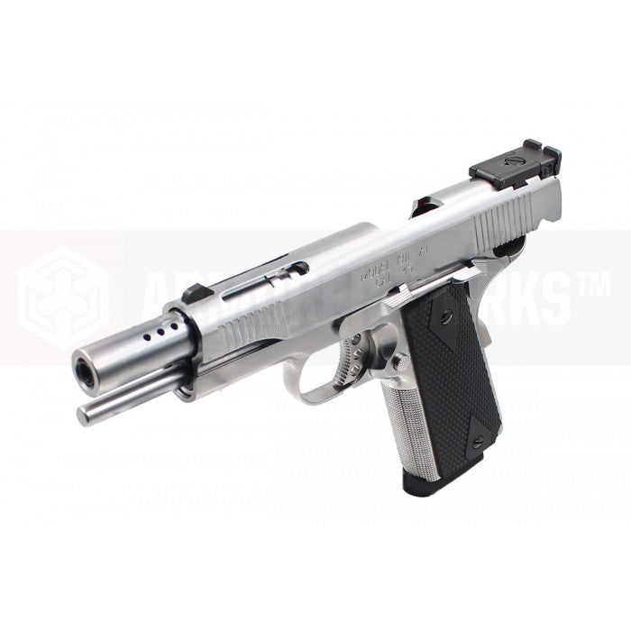 AW Custom™ NE1201 1911 V12 Style GBB Airsoft Pistol ( Silver )