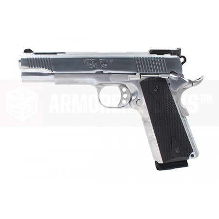 AW Custom™ NE1201 1911 V12 Style GBB Airsoft Pistol ( Silver )