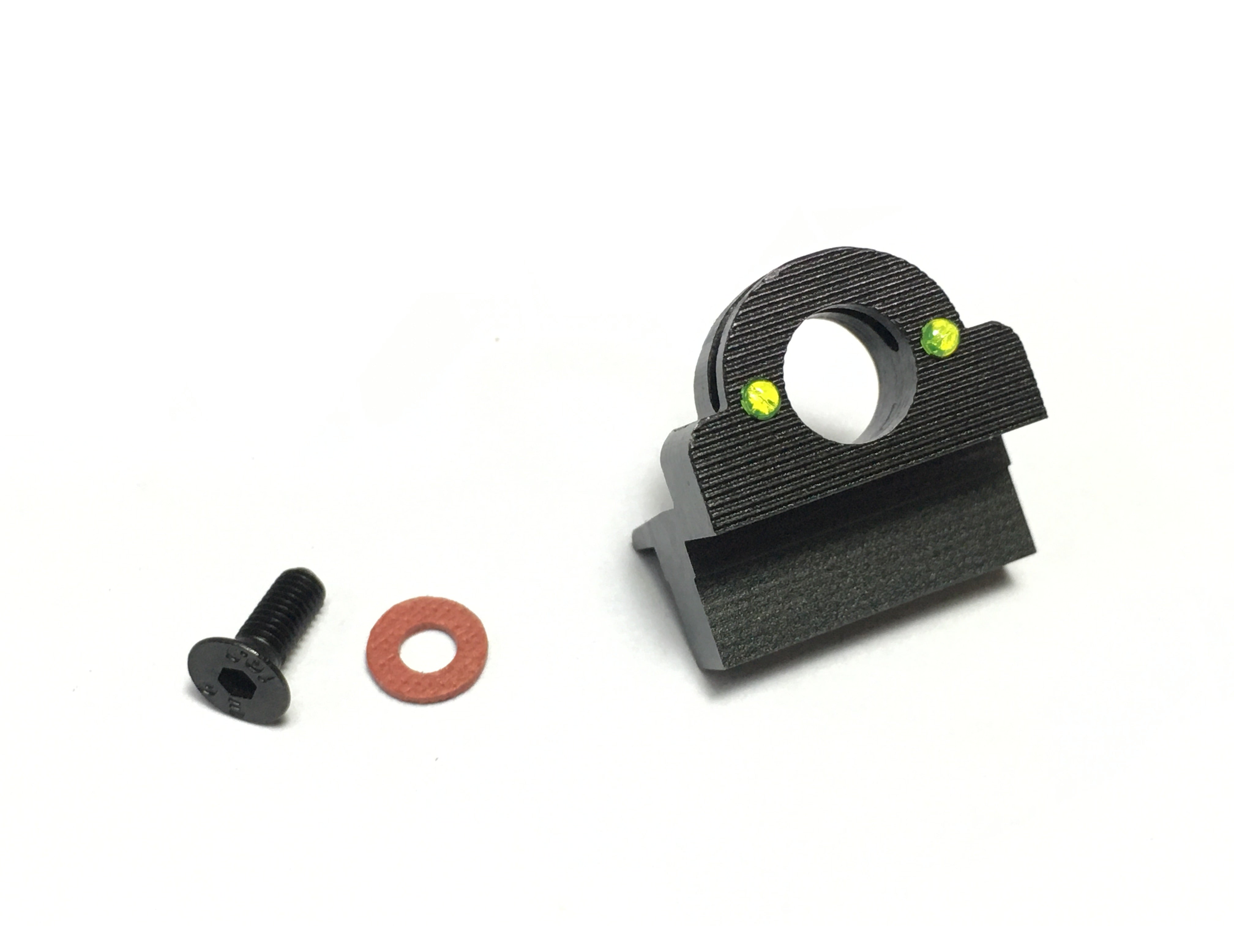 JLP Ghost-Ring C.Q.B Steel Rear Sight for Tokyo Marui G Model ( Black )