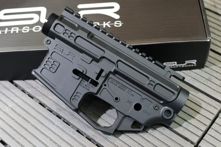 SLR Airsoft Works Gen2 B15 Receiver Ver.2 For Marui TM M4 MWS GBB ( Black ) ( Limited Edition )