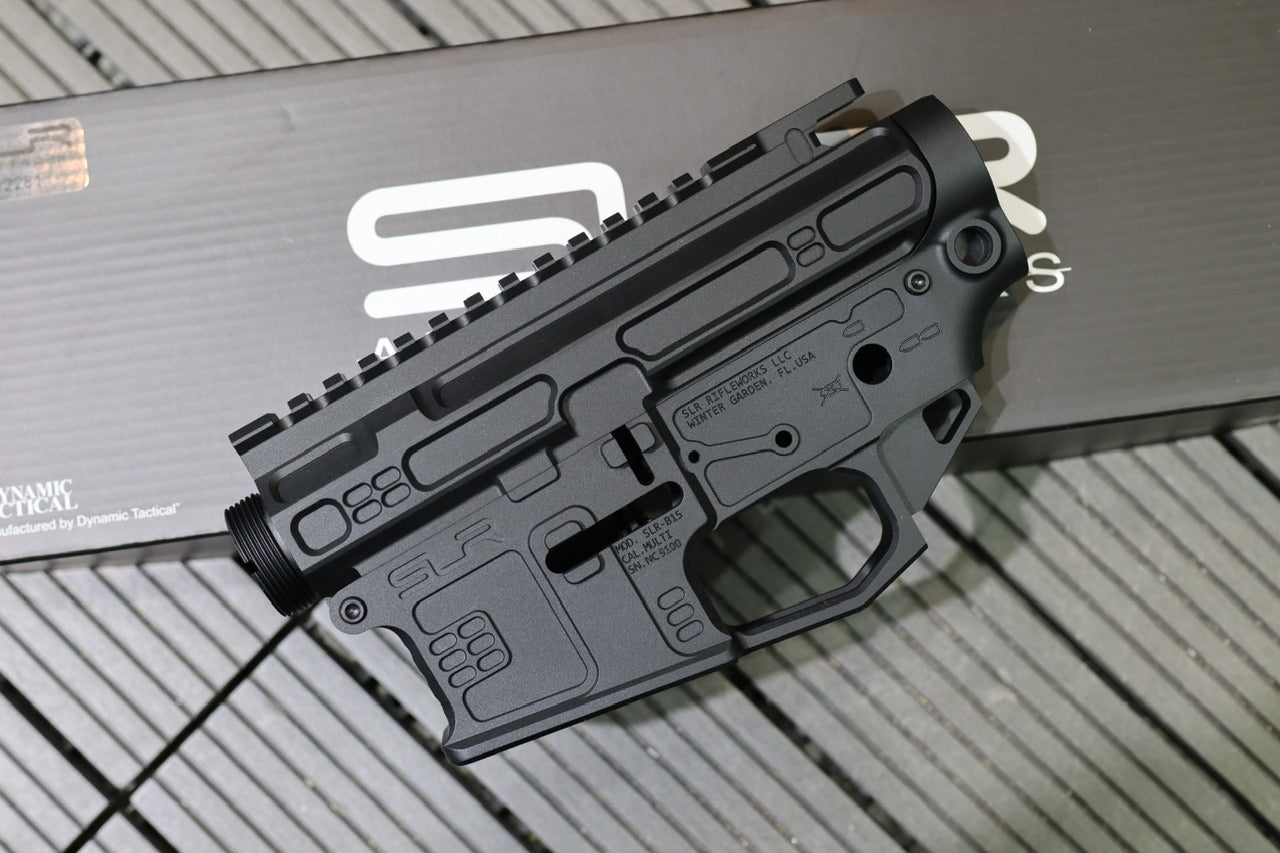 SLR Airsoft Works Gen2 B15 Receiver Ver.2 For Marui TM M4 MWS GBB ( Black ) ( Limited Edition )