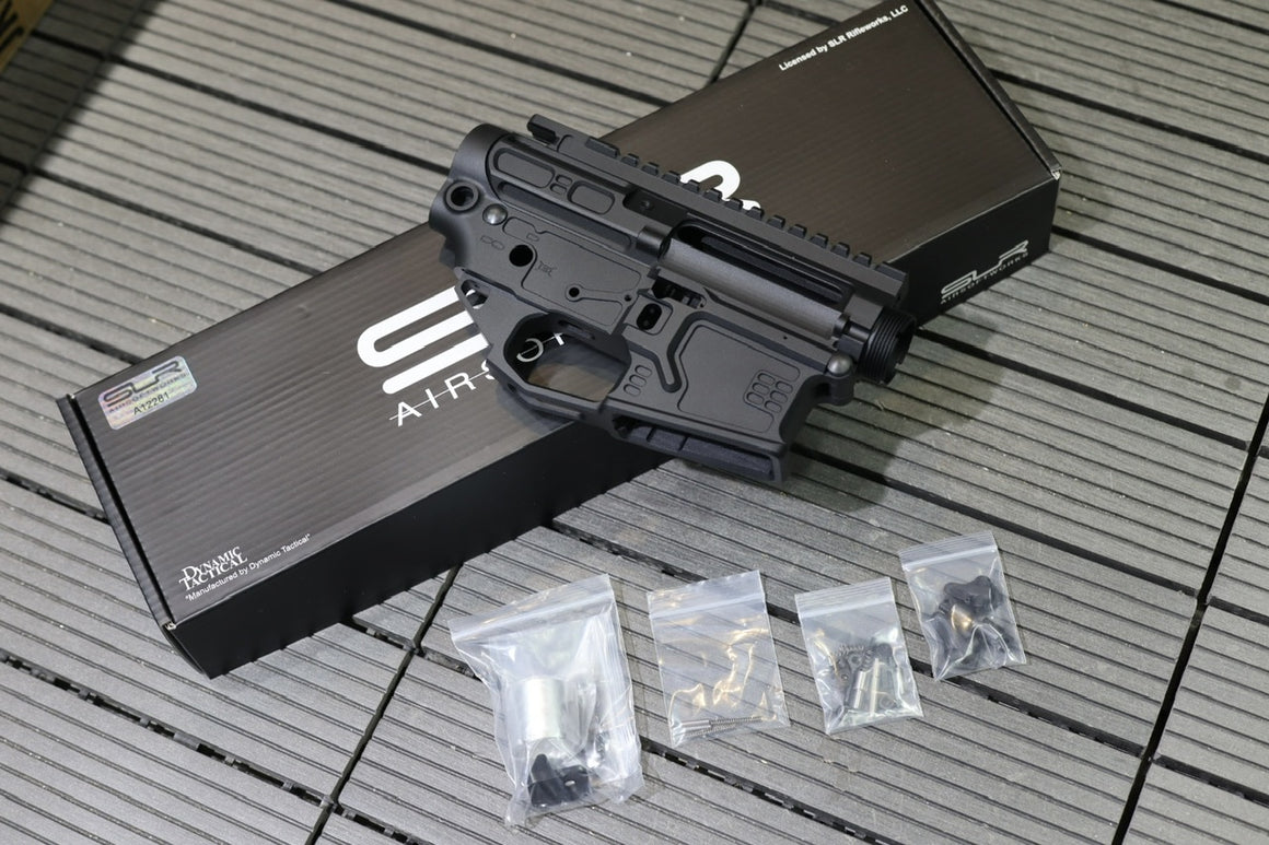 SLR Airsoft Works Gen2 B15 Receiver Ver.2 For Marui TM M4 MWS GBB ( Black ) ( Limited Edition )