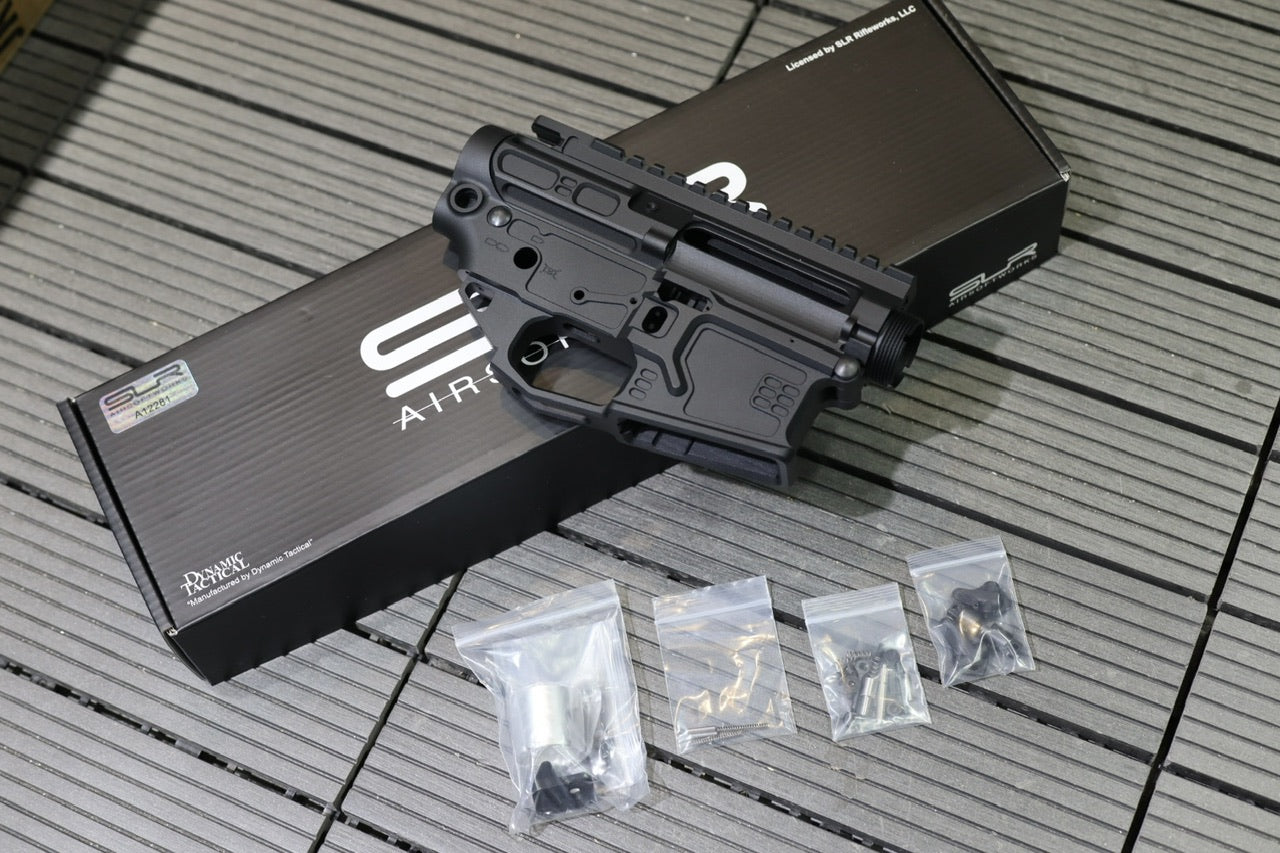 SLR Airsoft Works Gen2 B15 Receiver Ver.2 For Marui TM M4 MWS GBB ( Black ) ( Limited Edition )