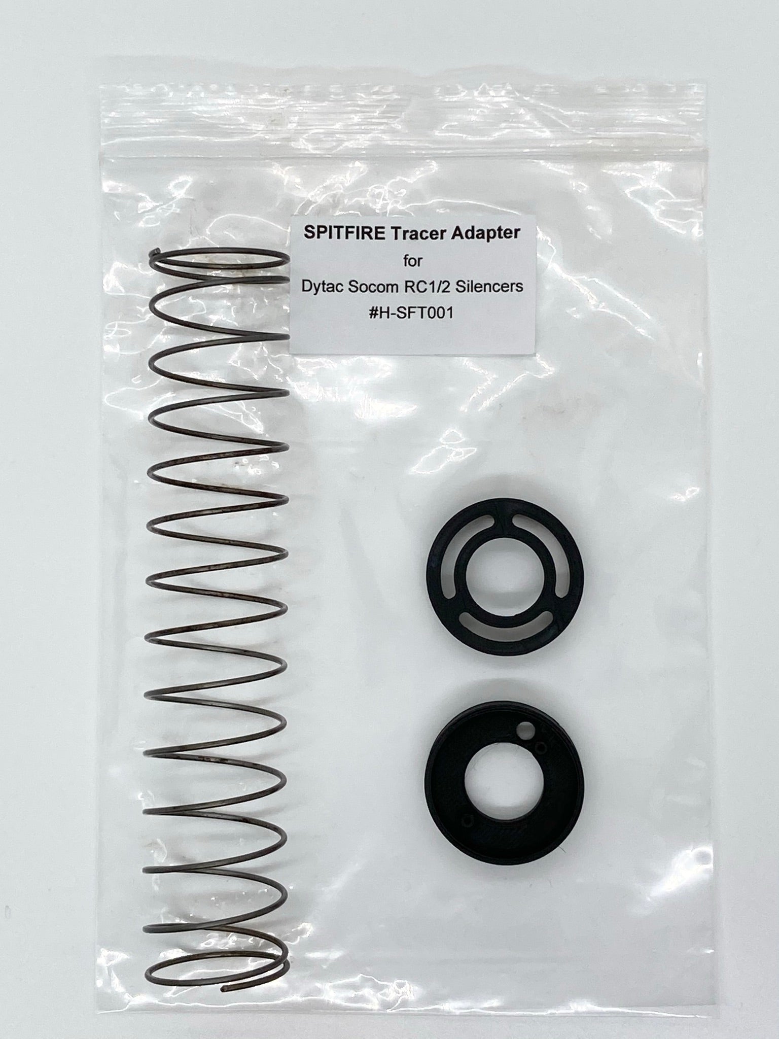 Hugger Spitfire Tracer Unit Adopter for DYTAC / OMG SOCOM RC1 / 2 Dummy Suppressors Dummy