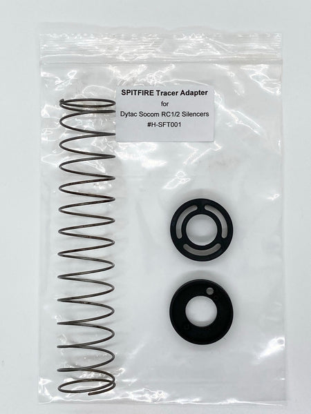 Hugger Spitfire Tracer Unit Adopter for DYTAC / OMG SOCOM RC1 / 2 Dummy Suppressors Dummy