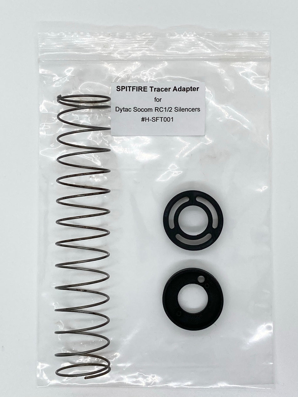 Hugger Spitfire Tracer Unit Adopter for DYTAC / OMG SOCOM RC1 / 2 Dummy Suppressors Dummy