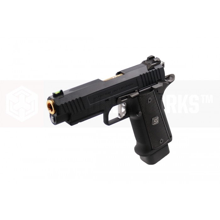 EMG SAI 2011 DS Hi-Capa 4.3 Airsoft GBB Pistol ( Full Auto ) ( BK )