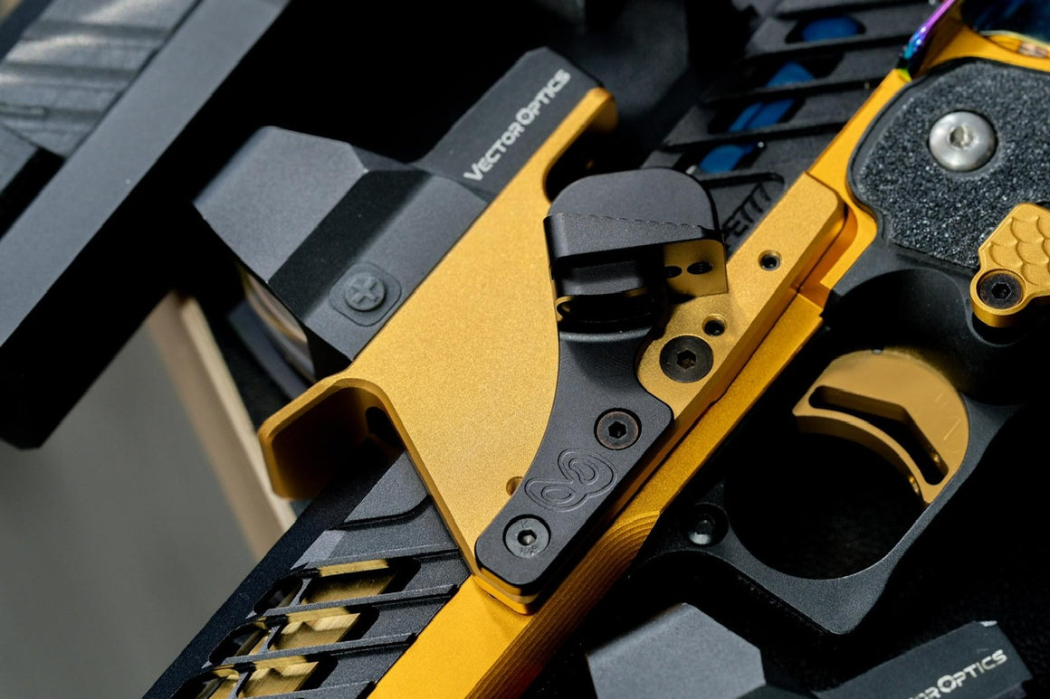 Revanchist Fast Mounting Optic Mount V2 For Hi-Capa GBB Pistol Series ( Red Dot RTS2, SCRD-35, SRO, RMR etc. )-Purple