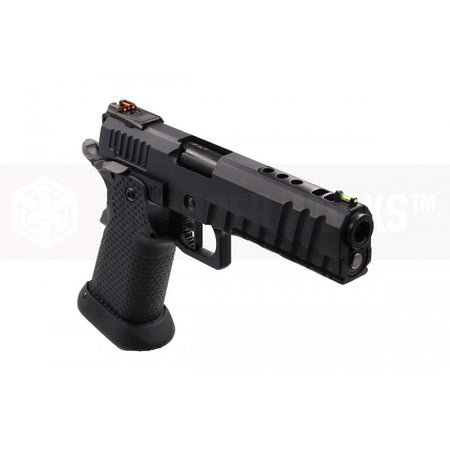 AW Custom™ HX2033 'Black Ace' Hi-Capa GBB Airsoft Pistol ( All Black )