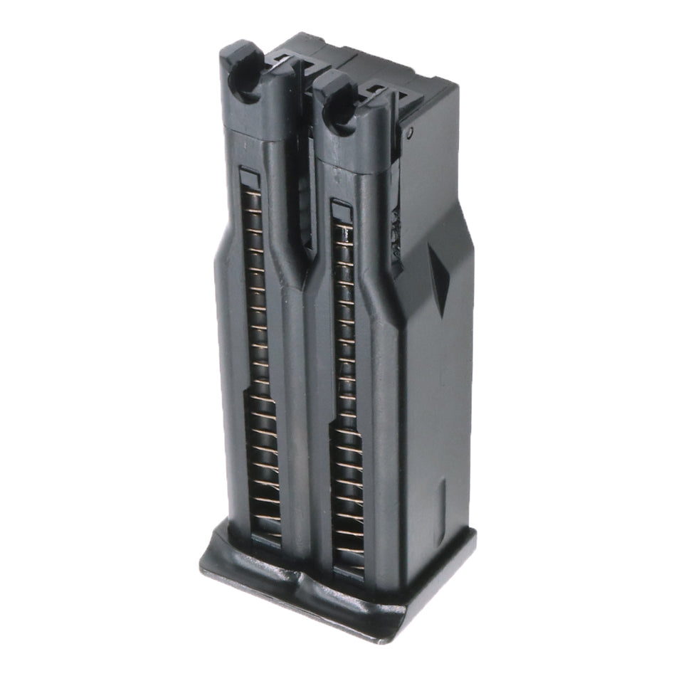 WE Double Barrel Magazine for WE Makarov Double Barrel Airsoft GBB Pistol ( BK )