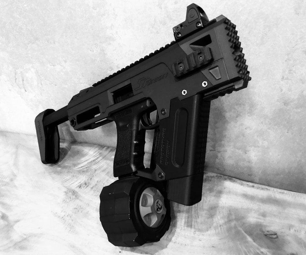 SRU Glock PDW SMG Kit for Umarex / VFC Glock-Pink