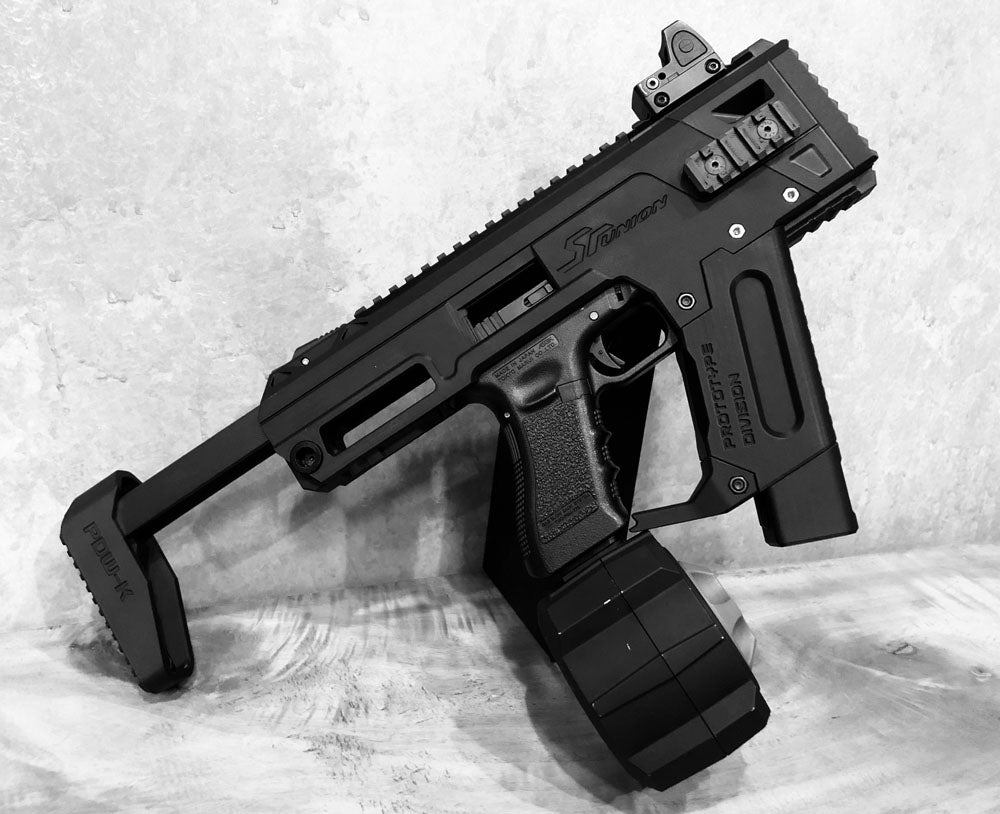 SRU Glock PDW SMG Kit for Umarex / VFC Glock-Pink