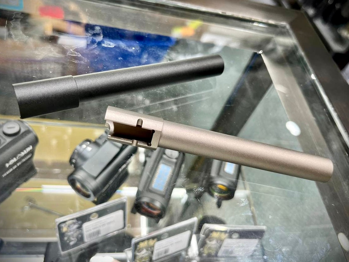 Unicorn KJ Shadow 2 Fixed Outer Barrel ( Silver / Black )-Silver