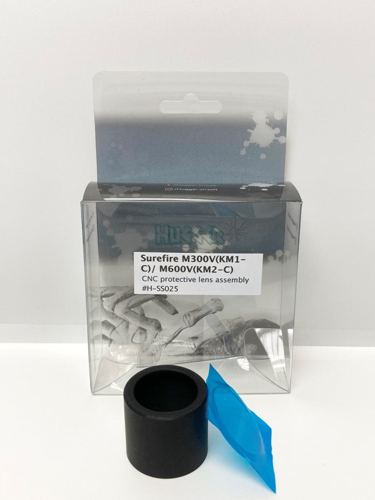 Hugger CNC BB's Proof Lens Protector for Surefire M300V KM-1C / M600V KM-C ( 26mm ) ( BB Shield )
