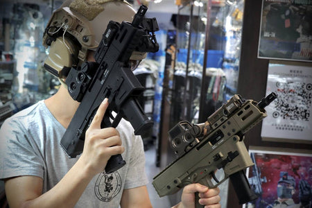 B&T Licensed GHM9-G GBB ( With Flash Hider ) ( by Lambda Defence )-2 Tone