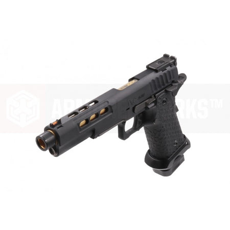 EMG / STI DVC 3-GUN 2011 AW-Hi-Capa GBB Pistol ( Threaded / Gas / Full Auto ) ( Black )