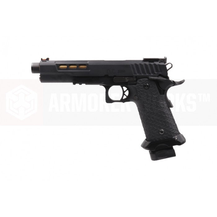 EMG / STI DVC 3-GUN 2011 AW-Hi-Capa GBB Pistol ( Threaded / Gas / Full Auto ) ( Black )
