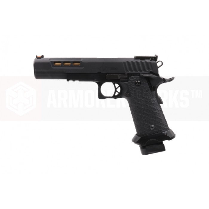EMG / STI DVC 3-GUN 2011 AW-Hi-Capa GBB Pistol ( Standard ) ( Black )