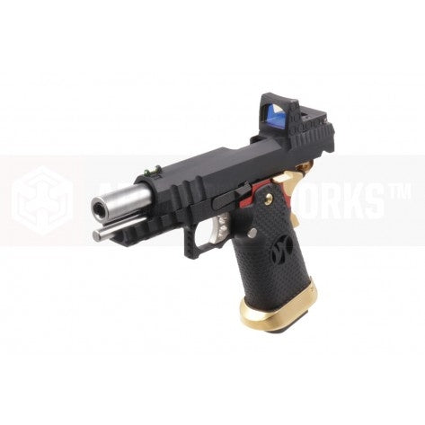 AW HX2601 GBB Airsoft Pistol ( BK / Gold )