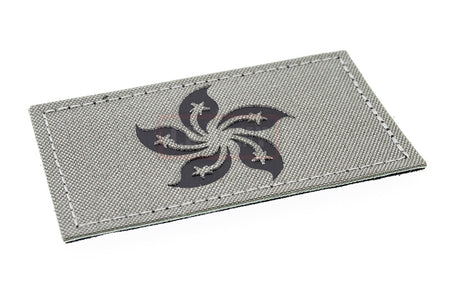 Infra Red Patch - Grey HKSAR ( Hong Kong ) Flag Type B ( Free Shipping )
