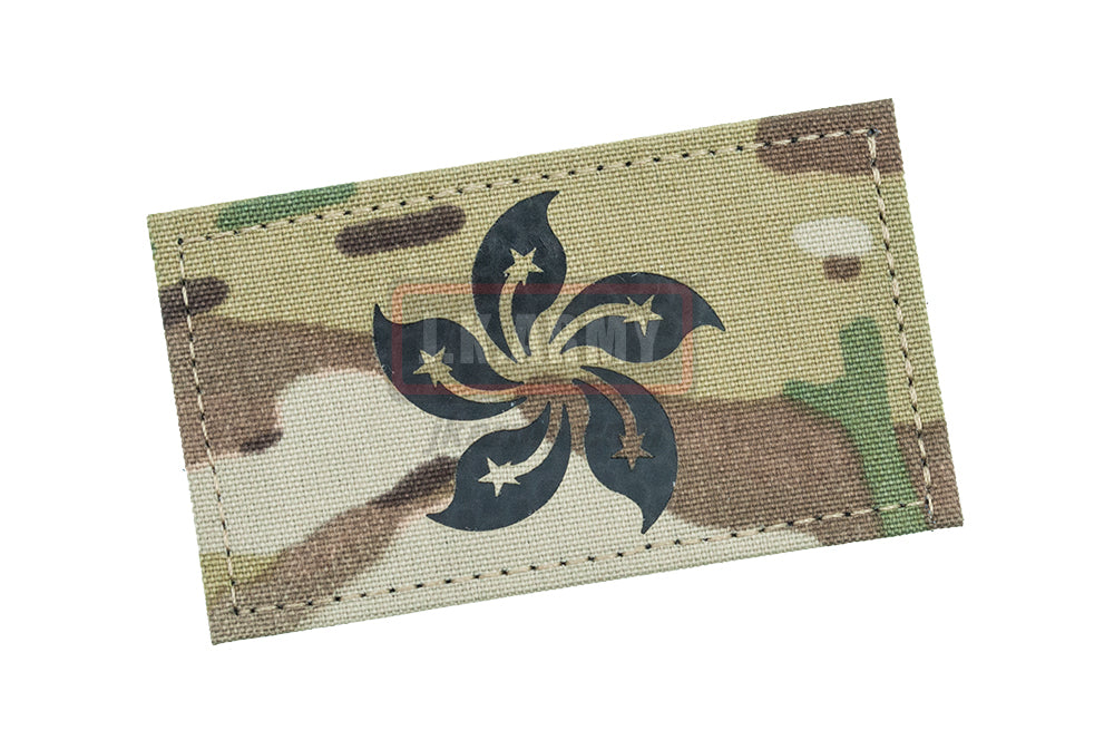 Infra Red Patch - Multicam HKSAR ( Hong Kong ) Flag Type B ( Free Shipping )