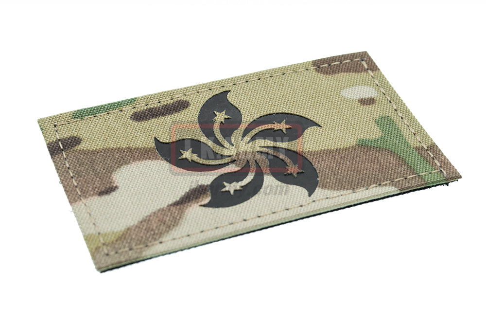 Infra Red Patch - Multicam HKSAR ( Hong Kong ) Flag Type B ( Free Shipping )