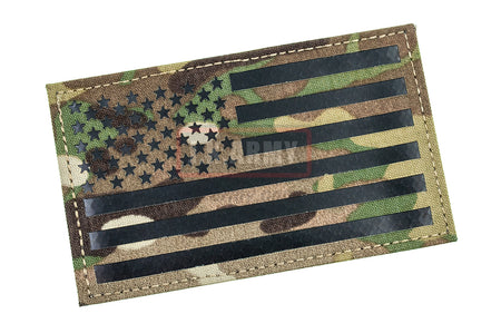 Infrared Reflective Patch - US Flag Forward 3" x 5" ( Multicam ) ( Free Shipping )