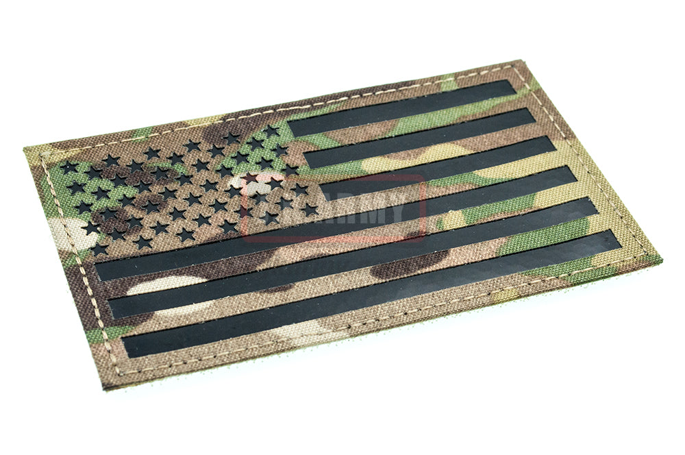 Infrared Reflective Patch - US Flag Forward 3" x 5" ( Multicam ) ( Free Shipping )