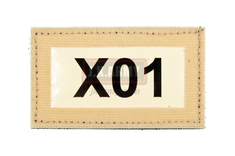 IR Reversible Patch - Call Sign BK & TAN - X01 ( Free Shipping )