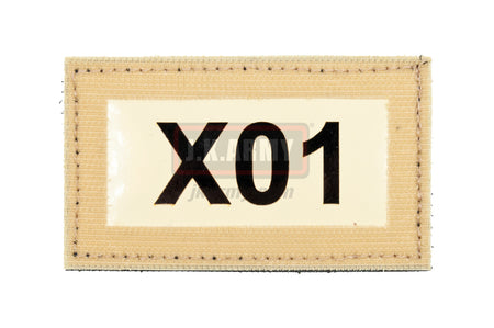 IR Reversible Patch - Call Sign BK & TAN - X01 ( Free Shipping )