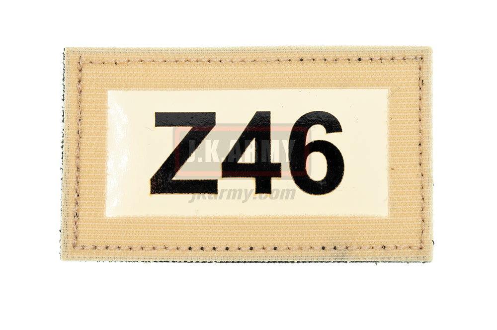 IR Reversible Patch - Call Sign BK & TAN - Z46 ( Free Shipping )
