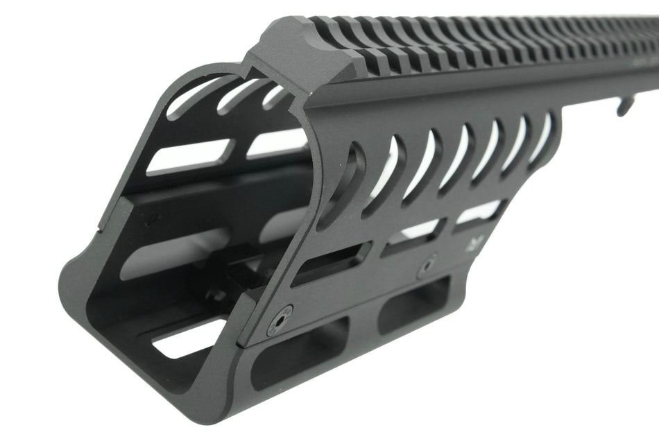 ITP Full Length M-LOK Handguard For Marui TM SAIGA 12 SBS GBB Shotgun-FDE