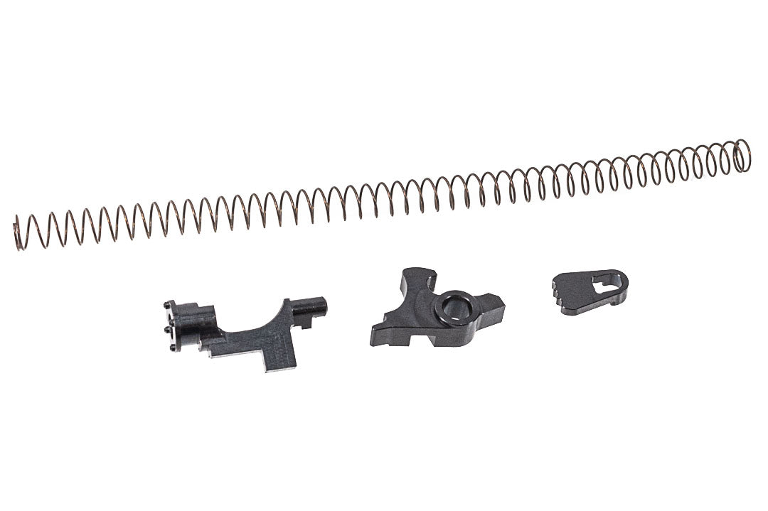 ITP Steel Trigger Group Parts For Marui TM SAIGA-12 GBB Series ( w/ Magwell & Spring ) Black