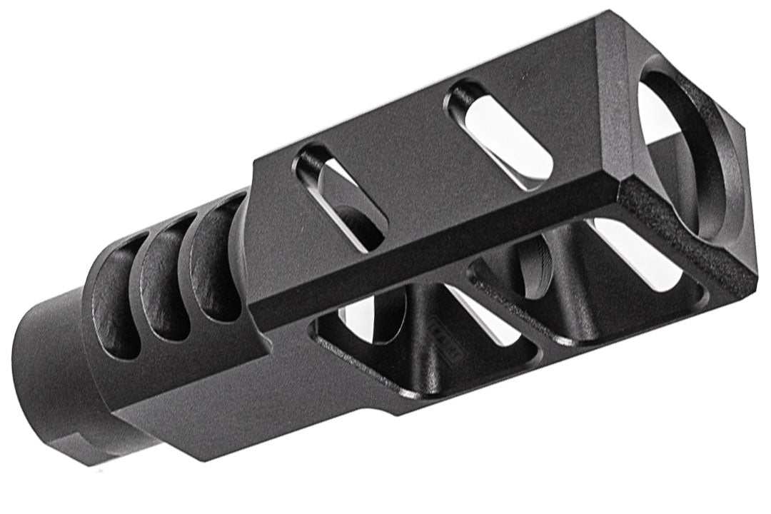 ITP SAIGA-12 / AK Style Airsoft Compensator For M24 CW Adapter Type