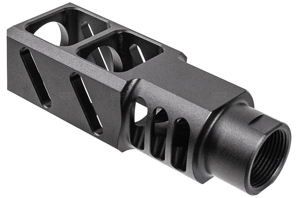 ITP SAIGA-12 / AK Style Airsoft Compensator For M24 CW Adapter Type