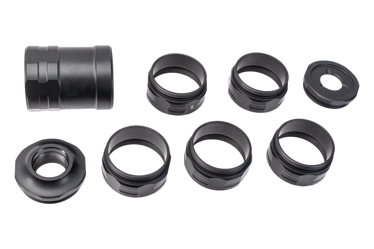 ITP Modular Airsoft Barrel Extension For Marui TM SAIGA 12 GBB Series -FDE-ITP Barrel