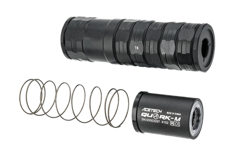 ITP Modular Airsoft Tracer M23 Barrel Extension With Acetech Quark M Shotgun Tracer Unit For Marui TM SAIGA 12 GBB Shotgun Series