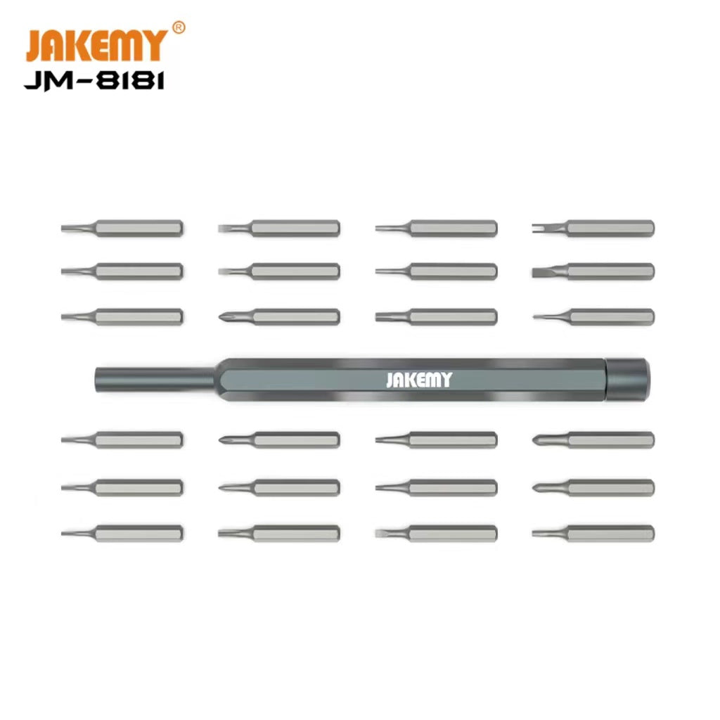 25 In 1 Mini Multi Functional Repair Tool Screwdriver Set ( JAKEMY JM-8181 )