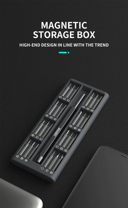 25 In 1 Mini Multi Functional Repair Tool Screwdriver Set ( JAKEMY JM-8181 )