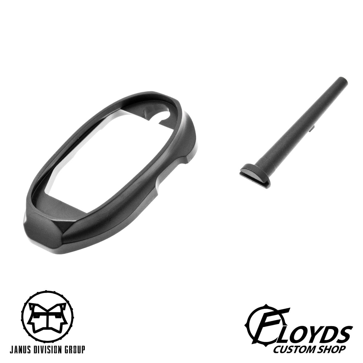 JDG Floyds Licensed 1.0 Slim Magwell for Marui TM M&P / M&P9L Frame Series ( Black )