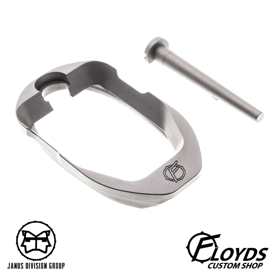 JDG Floyds Licensed 1.0 Slim Magwell for Marui TM M&P / M&P9L Frame Series ( Grey )