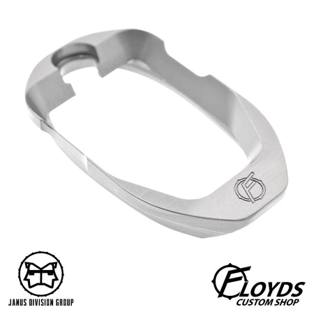 JDG Floyds Licensed 1.0 Slim Magwell for Marui TM M&P / M&P9L Frame Series ( Grey )