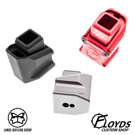 JDG Floyds Licensed Magazine Extension Pad for TM / WE GLK Model ( Functional // +Gas +BBs Rds ) ( G Model )-Red