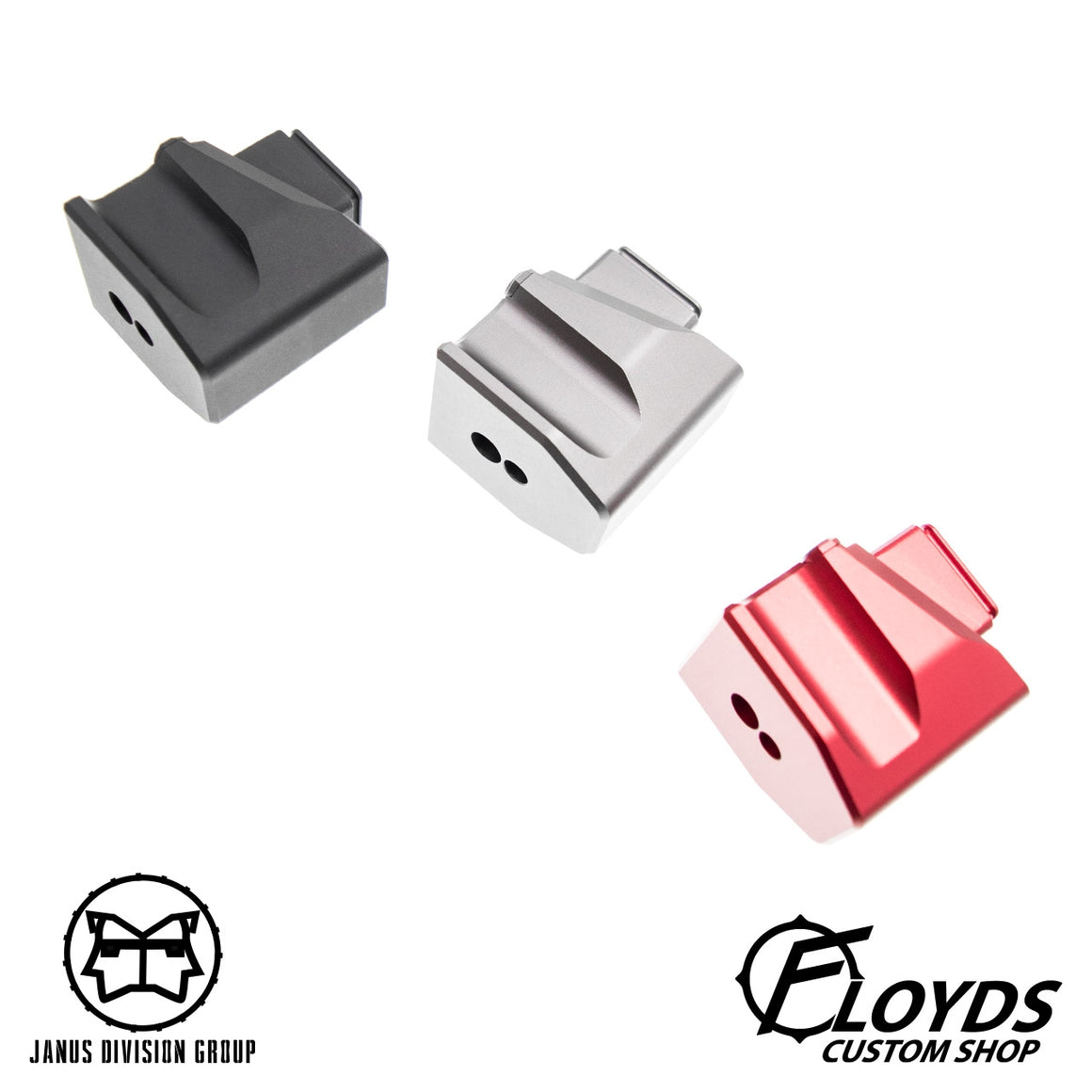 JDG Floyds Licensed Magazine Extension Pad for TM / WE GLK Model ( Functional // +Gas +BBs Rds ) ( G Model )-Red