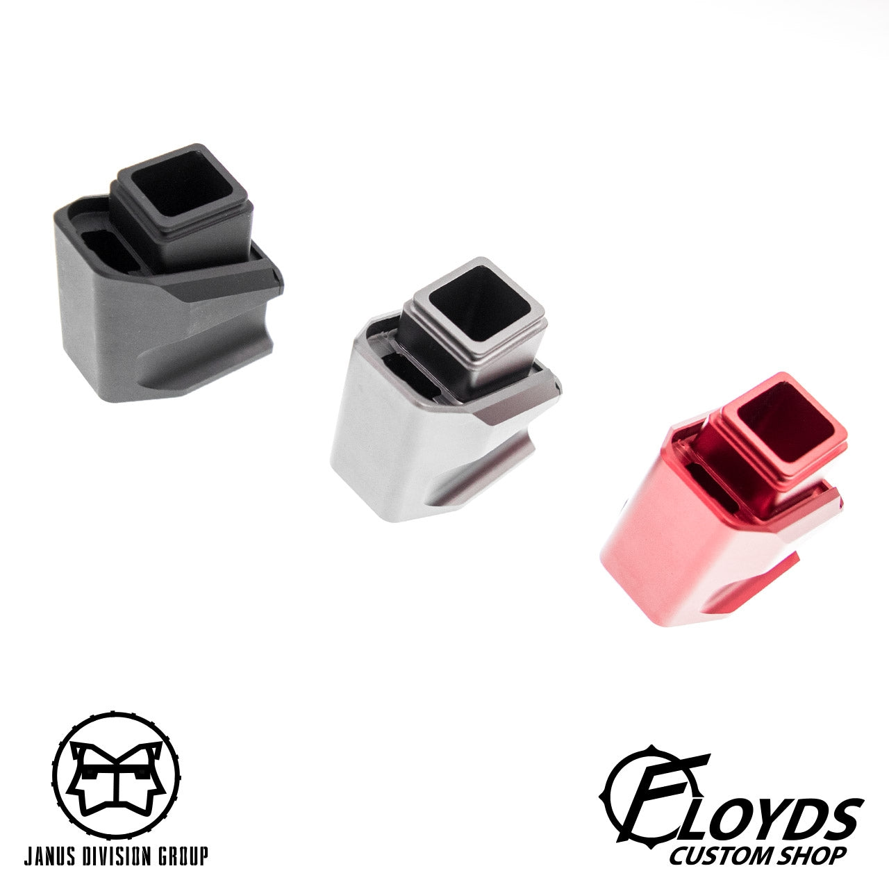 JDG Floyds Licensed Magazine Extension Pad for TM / WE GLK Model ( Functional // +Gas +BBs Rds ) ( G Model )-Red