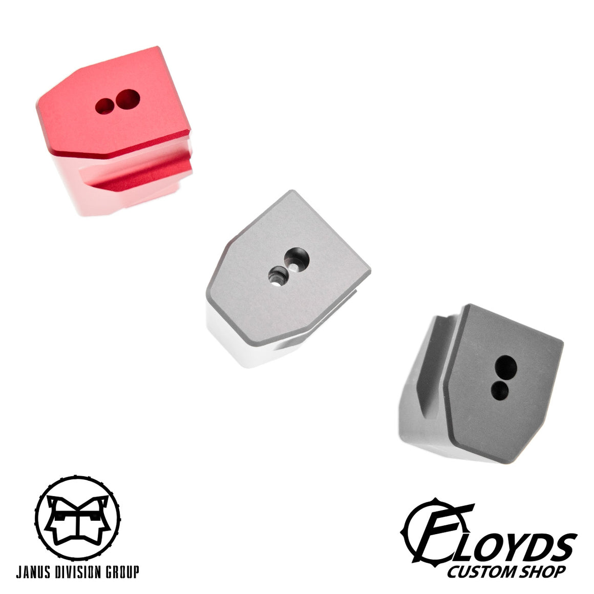 JDG Floyds Licensed Magazine Extension Pad for TM / WE GLK Model ( Functional // +Gas +BBs Rds ) ( G Model )-Red