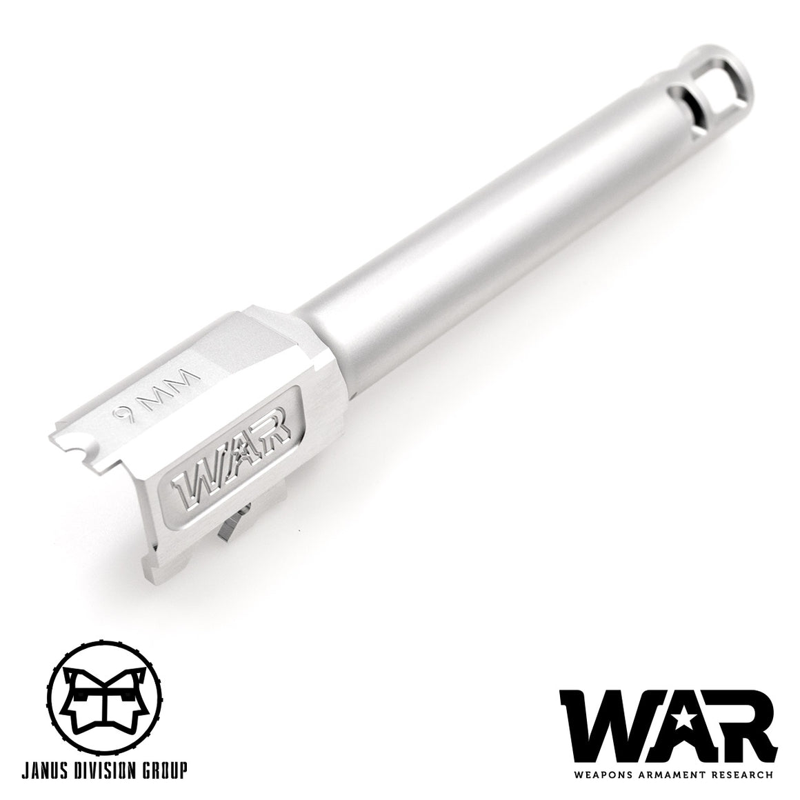 JDG WAR Afterburner M&P 1.0 Slide Set for TM M&P9 ( Licensed by WAR ) ( Black w/ Silver Barrel )