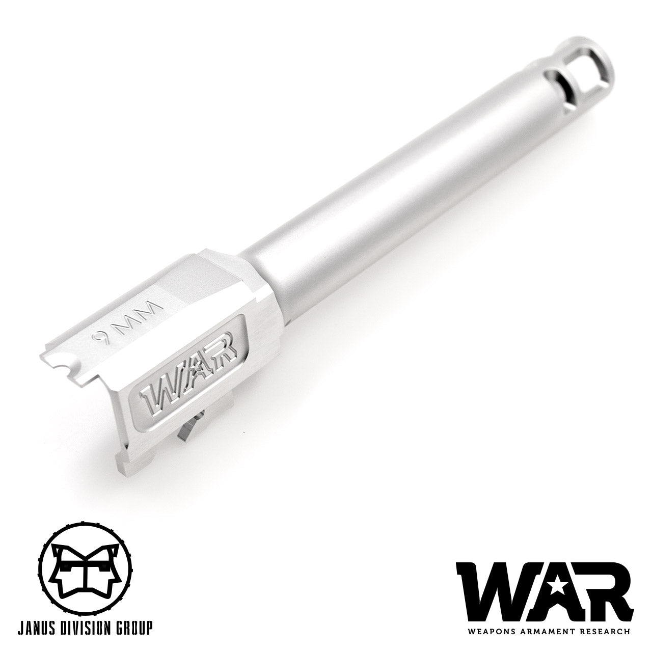 JDG WAR Afterburner M&P 1.0 Slide Set for TM M&P9 ( Licensed by WAR ) ( Black w/ Silver Barrel )